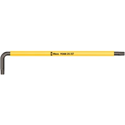 Image of Wera 967 SXL TORX® Holding Function Multicolour BlackLaser Long L Key, TX 25 x 154 mm, 05024476001