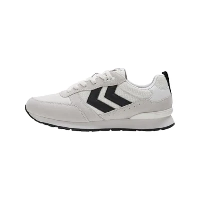 Image of Hummel Monaco Trainers, Size: 4, Marshmallow bone white Leather/synthetics