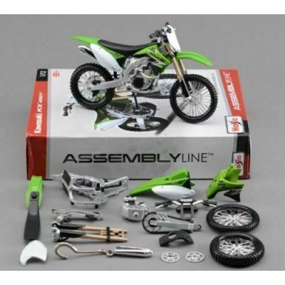 Image of Maisto Toys 1:12 Kawasaki KXF 450 Assembly Kit Toy Model Motocross4u