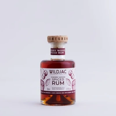 Image of Wildjac Cherry Wood Spiced Rum 20cl 37.5% abv