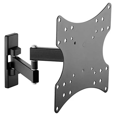 Image of Goobay 49715 TV Wall Mount Basic Fullmotion (S) 23 Inches to 42 (58 107 cm), Double Arm Joint, Fully Movable, Swivelling/Tilting, 20 kg, Vesa Standard, Black