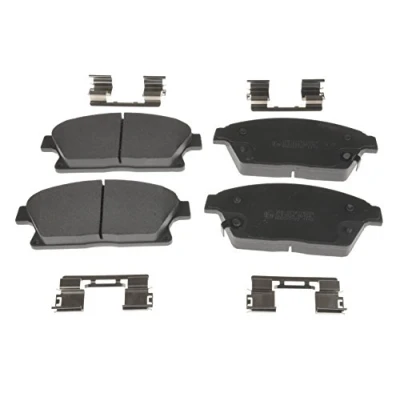 Image of 013301234, 013412810 Brake pad set BLUE PRINT ADG042122 Front Axle with acoustic wear warning VAUXHALL: Astra Mk6, Mokka / X, ZAFIRA Mk3