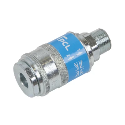 Image of Sealey PCL Safeflow Safety Coupling Body Male 3/8&quot;BSPT