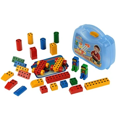 Image of Theo Klein 635 Manetico Case With 25 Pieces, Magnetic Stones, Age 1+,Toy