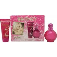 Image of Britney Spears Fantasy Gift Set 100ml EDP + Body Souffle
