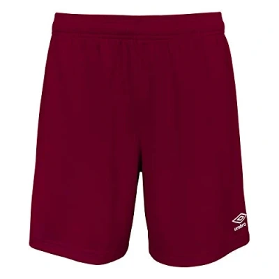 Image of Umbro Unisex&#039;s Field Short, Maroon, S