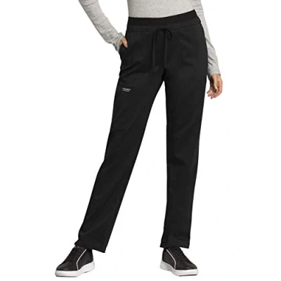 Image of Cherokee Workwear Revolution Women&#039;s Mid Rise Tapered Leg Drawstring Scrub Pant