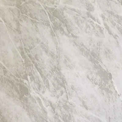 Image of DBS Grey Marble 5mm Bathroom Wall Panels Shower Wet PVC Ceiling Cladding (10 Pack)