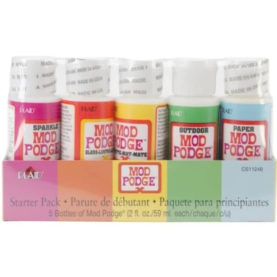 Image of Mod Podge CS11240 Starter Set, 2 oz