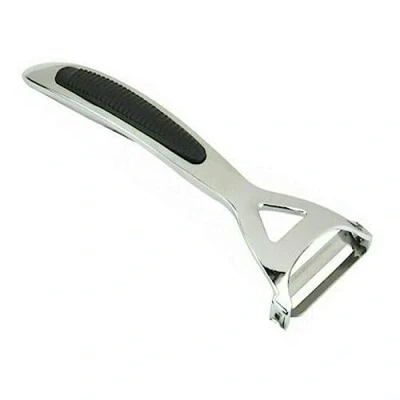 Image of ARA CHOICE Heavy Duty Chrome Alloy Potato Peelers for Kitchen Fruit Peeler Vegetable Stainless Steel Peeling 2 in 1 and Bottle Opener Silver