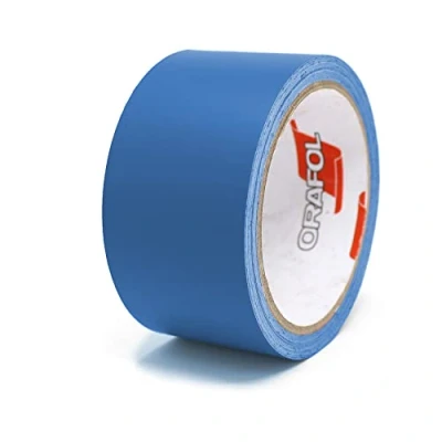 Image of Finest Folia 10 Metres Matt Decorative Strips for Car, Truck, Motorcycle, Boat, Model Making, Crafts, DIY Strips, Self Adhesive (Azure Blue Matt, 40 mm Width)