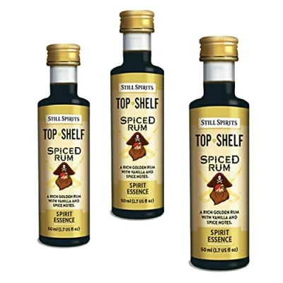 Image of 3X Still Spirits Top Shelf Spiced Rum 50ml Essence Flavours 2.25L