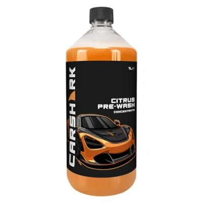 Image of CARSHARK Citrus Pre Wash Concentrate, 1 Litre, Removes Tough Grime, Leaving Vehicle Clean and Sparkling