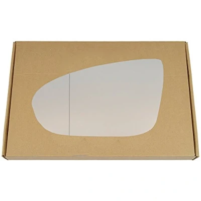Image of Less4spares Wing Mirror Glass Left Compatible with Vauxhall Meriva B 2010 2017 STICK ON Passenger Near Side Blind Spot