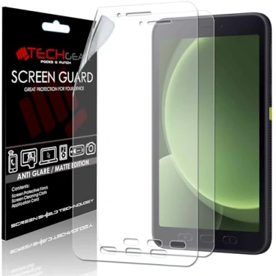 Image of TECHGEAR 2 Pack Galaxy Tab Active 5 8.0&quot; Anti Glare Screen Protectors (SM X300 / SM X306), MATTE Protector Guard Cover Designed for Samsung 2024