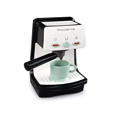 Image of Smoby Rowenta Espresso Children&#039;s Coffee Machine Imitation Toy Sound and Light Functions 310597 Black
