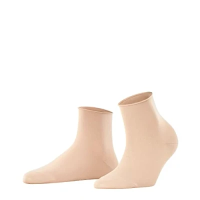 Image of FALKE Women&#039;s Cotton Touch W SSO Thin Plain 1 Pair Socks, Beige (Ginger 4029) new eco friendly, 2.5 5