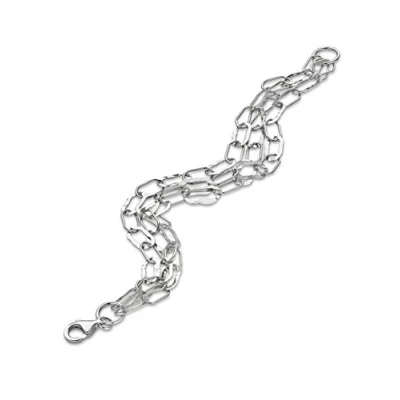 Image of Orphelia WoMens 925 Sterling Silver Bracelet ZA 1969 One Size