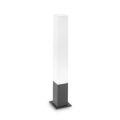 Image of Edo Square Outdoor Bollard Anthracite IP44