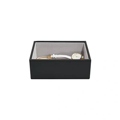 Image of Stackers Black Mini Jewellery Box Lid