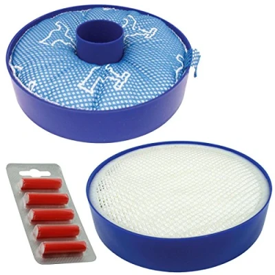 Image of SPARES2GO Lifetime Washable Pre Motor &amp; Post Allergy HEPA Filter for Dyson DC33 DC33i Vacuum Cleaner