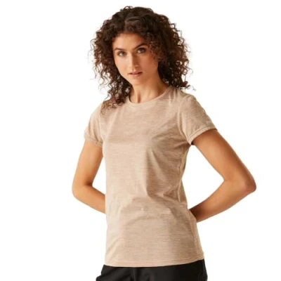 Image of Regatta Womens Fingal T Shirt, Pink, 12 UK