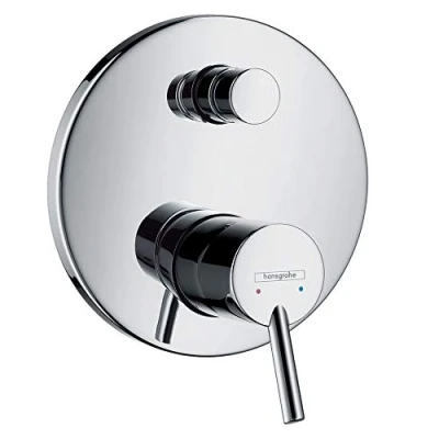 Image of hansgrohe Talis S bath and shower mixer, chrome 32475000