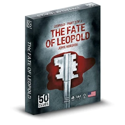 Image of 50 Clues Part 3: The Fate of Leopold Puzzle Escape Game Ages 16+ 1 5 Players 90 Minutes Playing Time