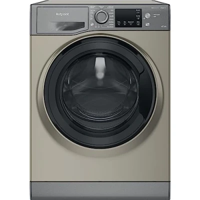 Image of Hotpoint Futura 9kg Wash 6kg Dry 1400rpm Freestanding Washer Dryer Graphite