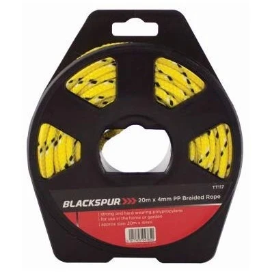 Image of Garden Mile 20M PP Strong Braided Rope on Reel Polypropylene for use in Home &amp; Outdoor Indoor Heavy Duty Plastic