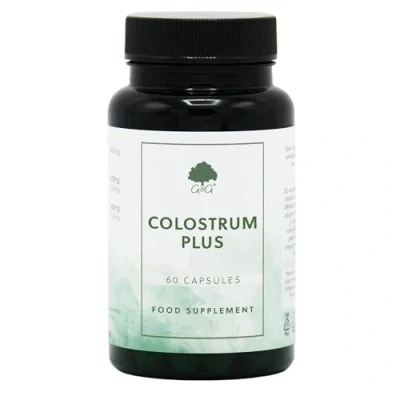 Image of Colostrum Plus Bovine from Grass fed Cows min 30% IgG Level 60 Capsules G&amp;G Vitamins