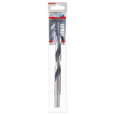 Image of Bosch Professional PointTeQ HSS Twist Drill Bit (for Metal, Reduced Shank, 14.5 x 114 169 mm, Accessories for Driver)