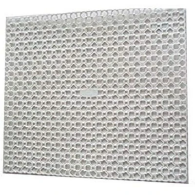 Image of Whitefurze Drainer Mat, Plastic, Cream