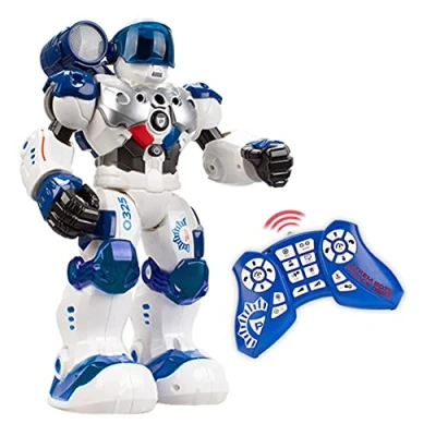 Image of Xtrem Bots Patrol Police Robot Toy Robots Kids Toys For 5 Year Old Boys And Girls Coding Remote Control