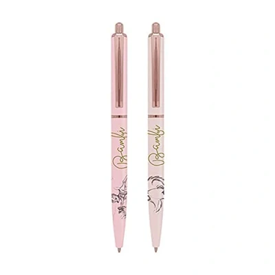 Image of Disney Bambi Set of 2 Ballpoint Pens (Bambi On Ice Design) Official Merchandise