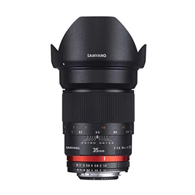 Image of Samyang 35 mm F1.4 Manual Focus Lens for Nikon AE