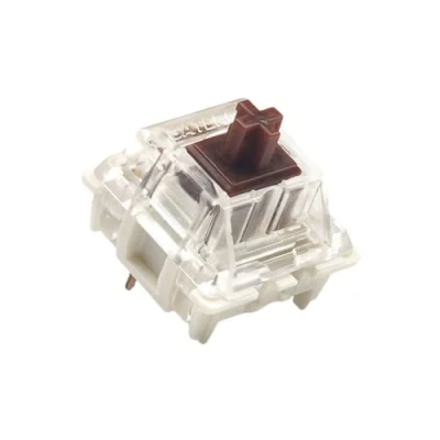 Image of Pack of Gateron ks 9 Key Switches for Mechanical Gaming Keyboards Plate Mounted (Gateron Brown, 65 Pcs)