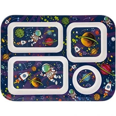 Image of Lesser &amp; Pavey LP45330 Little Stars Spaceman Tray, Melamine