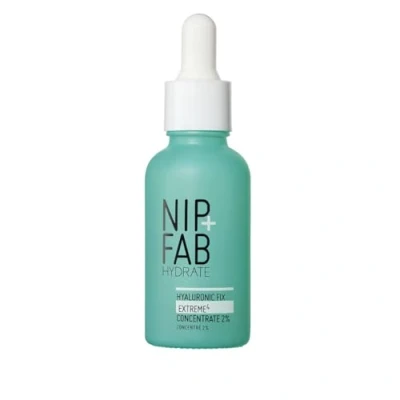 Image of Nip + Fab Hyaluronic Acid Fix Extreme 4 2% Concentrate, Daily Concentrated Drops for Face, Quick Drying Serum Hydration, Dewy, Visibly Plumped Skin
