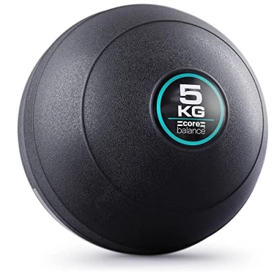 Image of Core Balance Slam Ball No Bounce Medicine Exercise Heavy Duty PVC for Strength Training (5kg)