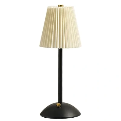 Image of USMEI LED Battery Table Lamp, Wireless, 3 Light Modes with Touch Control, Rechargeable Desk Lamp USB, Decorative Retro for Bedroom, Office, Bars, Restaurants