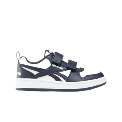 Image of Reebok Classic Royal Prime 2.0 Unisex Trainers for kids, Size: 10K, Footwear white/vector navy High quality imitation leather