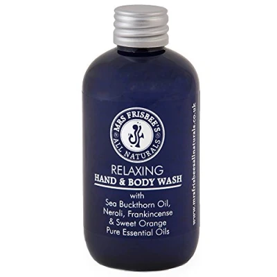 Image of Relaxing Hand and Body Wash with Neroli, Frankincense Sweet Orange Pure Essential Oils/Natural/Sulphate Free/Vegan/Cruelty Free (100ml)
