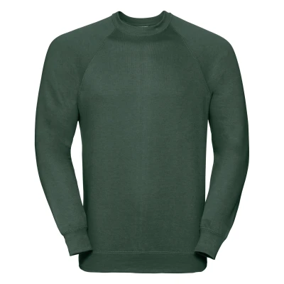 Image of Russell Athletic Unisex Classic Sweatshirt (Bottle Green) Size X Small