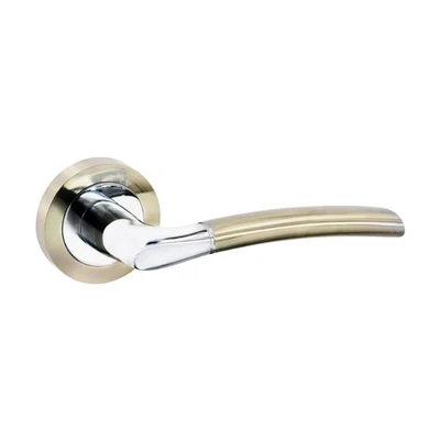 Image of Securit Chrome Latch Handles Solar (Pair) 50mm