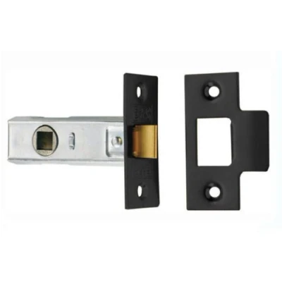 Image of 64mm Tubular Mortice Latch by Discount Hardware UK (Black)