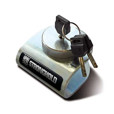 Image of Stronghold Towing Eye Lock For 40 mm/50 mm Eyes on Plant Equipment Trailers Sold Secure Gold Standard