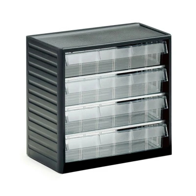 Image of Treston 296 3 Storage Cabinet, Light Grey, Overall Size 290 x 310 180mm
