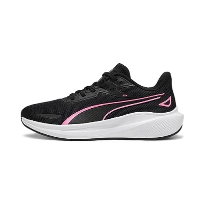 Image of Puma Unisex Adults Skyrocket Lite Road Running Shoes, Black Fast Pink White, 6.5 UK