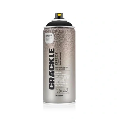 Image of Montana 418495 Crackle EFFECT Traffic Black 400ml (EC9017)